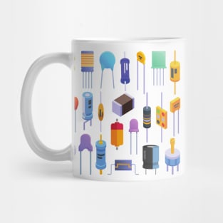 Electronic components Mug